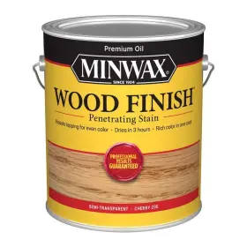710790000 Minwax Wood Finish Semi-transparent Cherry Oil-based Penetrating Stain 1 Gal