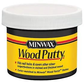 13618 Minwax Company The 6 Pack Wood Putty Ebony 3.75-oz