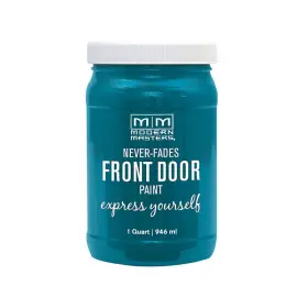 296681 Modern Masters Tranquil Water-based Front Door Paint 1 Quart Pack Of 2