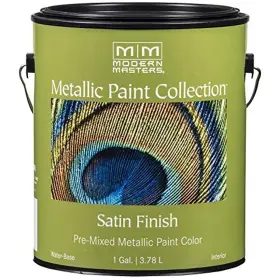 Me195 Modern Masters 740774195013 1 Gal Copper Metallic Paint Collection Satin Water-based Decorative Me