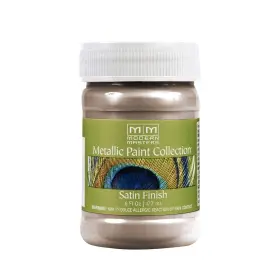 Me221 Modern Masters 740774221064 6 Oz Warm Silver Metallic Paint Collection Satin Water-based Decorativ