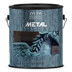 Me396 Modern Masters 740774396014 1 Gal Bronze Metal Effects Water-based Reactive Modified
