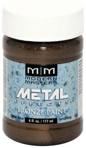Me396 Modern Masters 740774396069 6 Oz Bronze Metal Effects Reactive Metallic Paint