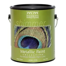 Modern Masters 740774579011 Me579gal Satin Metallic Paint Gallon Copper Penny 128 Fl Oz