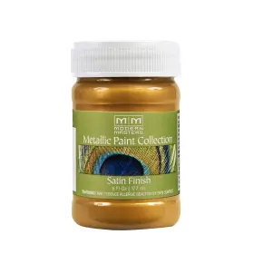 Me661 Modern Masters 740774920288 6 Oz Tequila Gold Metallic Paint Collection Water-based Decorative Meta
