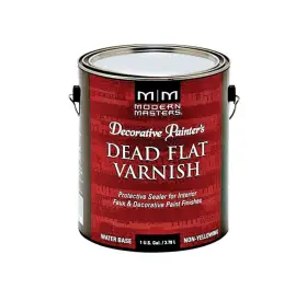 Dp609 Modern Masters 740774923135 1 Gal Clear Decorative Painter S Acrylic Dead Flat Varnish