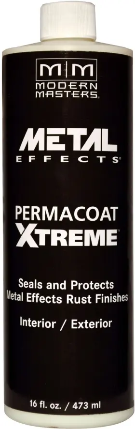 Am204 Modern Masters 740774947582 4 Oz Clear Metal Effects Permacoat Xtreme Sealer