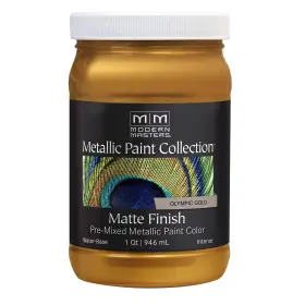 Mm659 Modern Masters 740774949623 1 Quart Olympic Gold Metallic Paint Collection Water-based Dec