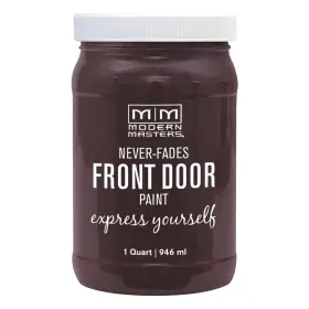 275267 Modern Masters 740774951091 Quart Sincere Front Door Paint Water-based Exterior Enamel