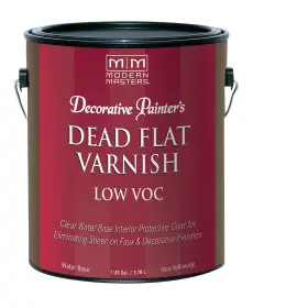 Dp400 Modern Masters 740774954160 Clear Decorative Painter S Dead Flat Varnish Gal