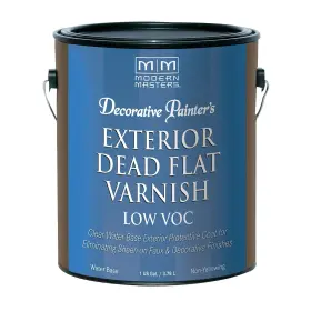 Dp401 Modern Masters 740774954177 Clear Decorative Painter S Exterior Dead Flat Varnish Gal