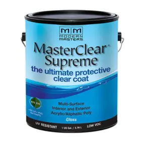 Modern Masters 740774982668 Masterclear Supreme Gloss Clear Water-based Protective Coating 1