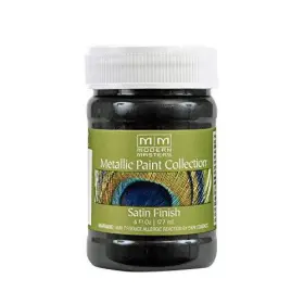 Me700 Modern Masters 740774995798 6 Oz Black Pearl Metallic Paint Collection Water-based Decorative Metal