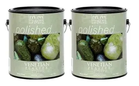 Modern Masters 740774998140 Vp100gal Venetian Plaster Tint Base Water-based 1 Gal 2-pack