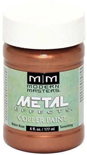 Me149 Modern Masters 740774999987 6 Oz Copper Metal Effects Reactive Metallic Paint
