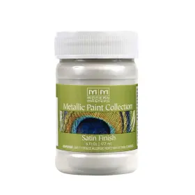 Me19606 Modern Masters 6 Oz Me196 Pearl White Metallic Paint Collection Satin