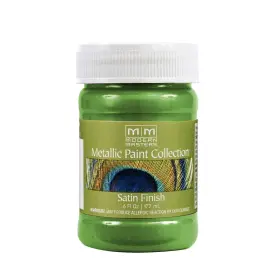 Me70606 Modern Masters 6 Oz Me706 Green Apple Metallic Paint Collection Satin Water-based Decorativ