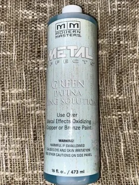 Pa901-16 Modern Masters 1 Pt/16 Oz Pa901 Green Metal Effects Aging Solution