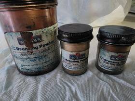Mohawk 663392019571 Bronzing Powder 10 Oz Coper Pale Gold And Antique