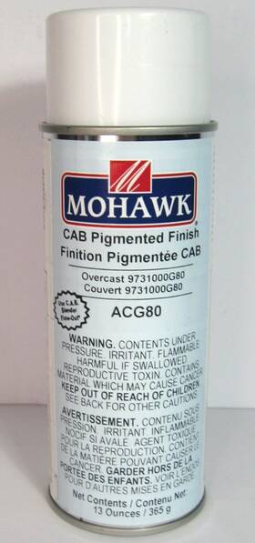 Mohawk Acg80 Cab Pigmented Finish Spray Inch Overcast