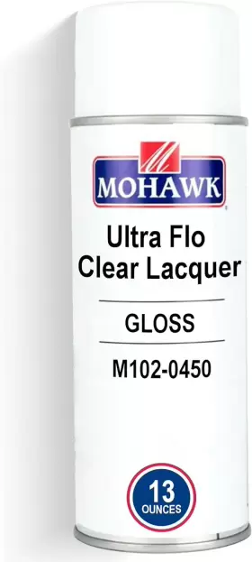 M102-0450 Mohawk Finishing Products 689852255334 Ultra-flo Clear Lacquer Gloss Finish 13 Oz