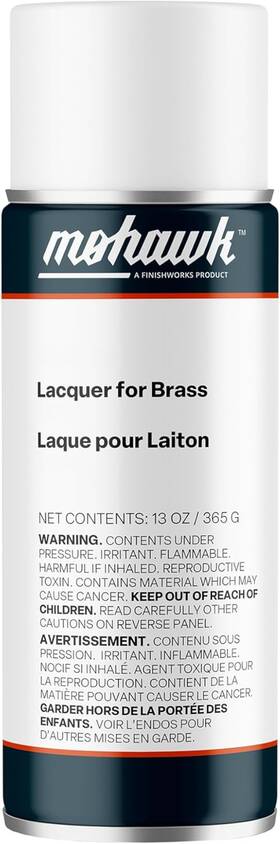 Mohawk Finishing Products M103-0520 Lacquer For Brass Matte 13 Oz