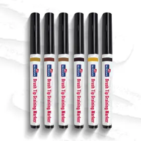 M265-2201 Mohawk Finishing Products Wood Stain Brush Tip Markers Furniture Touch Up Kit Assorted Colors M