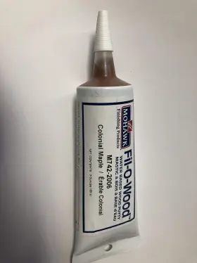 M742-2006 Mohawk Finishing Products Fil-o-wood Wood Putty 3 Oz Colonial Maple