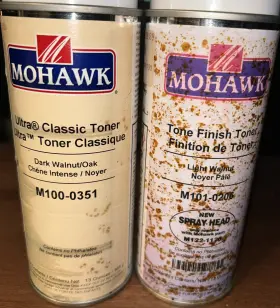 M100-0351 Mohawk Toner Dark Walnut/oak And Light Walnut