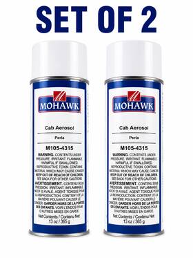 Mohawk M105-4315 Cabinet Paint Spray Perla Aerosol 13oz Set Of 2 White