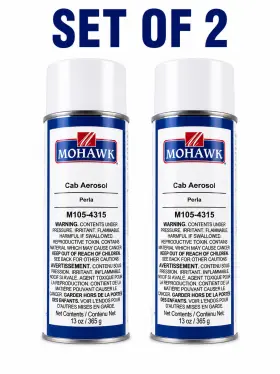 M105-4315 Mohawk Cabinet Paint Spray Perla Aerosol 13oz Set Of 2 White
