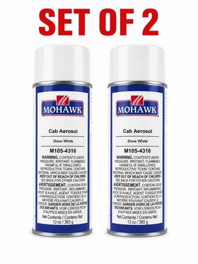 Mohawk M105-4316 Cab Aerosol Dove White Spray Paint 13oz Set Of 2