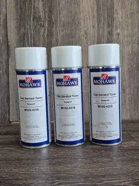 M105-4318 Mohawk Cab Aerosol Toner 13 Ounces 3 Cans Full