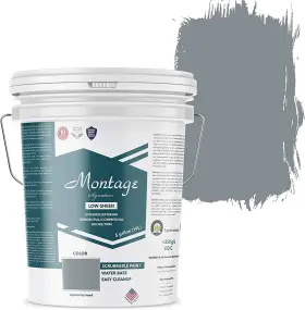 Montage Signature Paint 810593035101 Interior/exterior Eco-friendly Blue Bayou Low Sheen 5