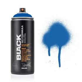 Montana Cans 048500264436 Black High-pressure - Power Blue 400ml Can