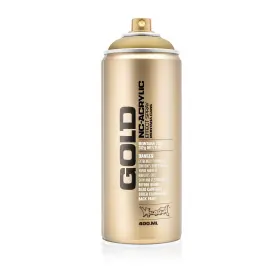 Montana Cans 048500369759 400 Ml Color Gold Matte Spray Paint 13.5 Fl Oz Pack O
