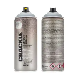 Montana Cans 048500418464 Crackle 400 Ml Color Squirrel Grey Spray Paint