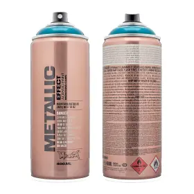 Montana Cans 048500448737 Effect 400 Ml Metallic Color Caribbean Spray Paint 13