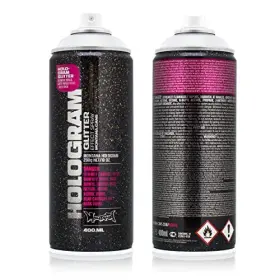Montana Cans 048500463051 Effect 400 Ml Hologram Glitter Color Clear Spray Paint