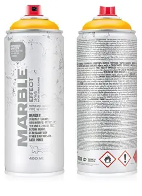 Montana Cans 066044000273 Effect Marble Spray 400ml Yellow