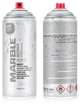 100093 Montana Cans 066044000280 Effect Marble Spray 400ml Grey