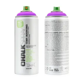 Montana Cans 844927091785 Chalk Spray Paint 400ml Violet 13.5 Fl Oz Pack Of 1