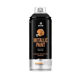 Montana Colors Ex014pr9011 Mtn Pro Metallic Black 400ml