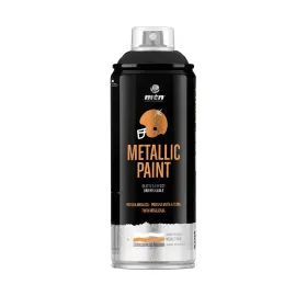 Ex014pr9011 Montana Colors Mtn Pro Metallic Black 400ml