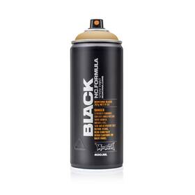 Montana Gold 264115 400ml Black Spray Paint For Art And Craft Projects - Sand Finish