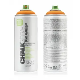 376092 Montana Gold Cans Chalk Color Spray Paint 11ounce 400 Ml Orange 13.5