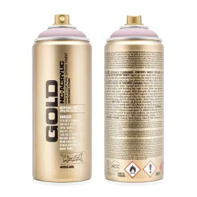 Mxg-g4000 Montana Gold Pale Pink Spray Paint 360 Nozzle Semi Gloss Fast Drying 1 Can