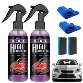 Mrryiio Qcpwtz001 Turbo Shine Nexa 3 In 1 High Protection Quick Coating Spray 2025 Upgrade 3pk 1k