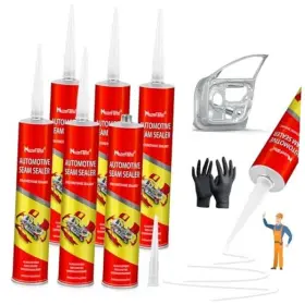 Zcx-bjj-6p Muzefansi Polyurethane Seam Sealer Paintable Quick-set Automotive 6 Pack