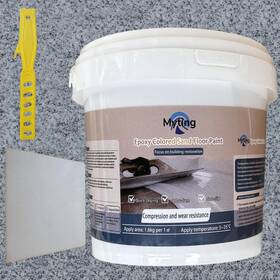 Myting 744110862577 Epoxy Colored Sand Floor Paint High Gloss Marble Effect